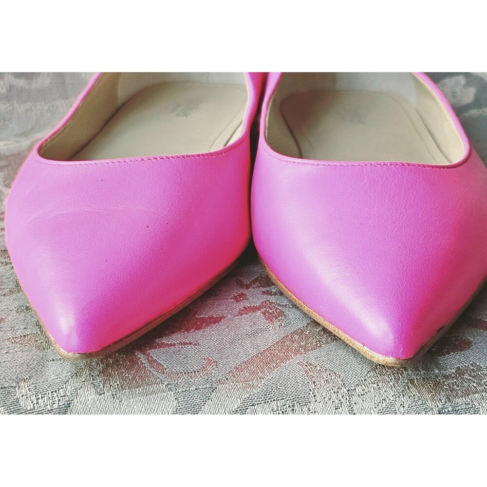 Botkier Annika Pointed Toe Flat Shoe Pink Size 5 - Picture 5 of 7